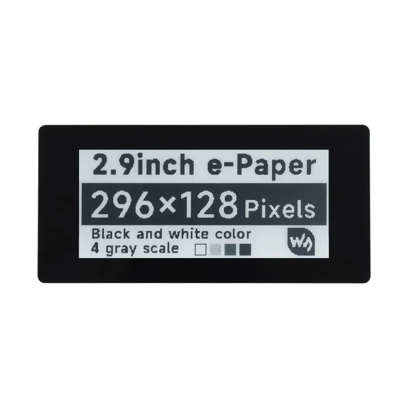 

2.9inch Touch E-Paper E-Ink Display HAT for Raspberry Pi, 5-Points Capacitive Touch, 296×128, Black / White, SPI