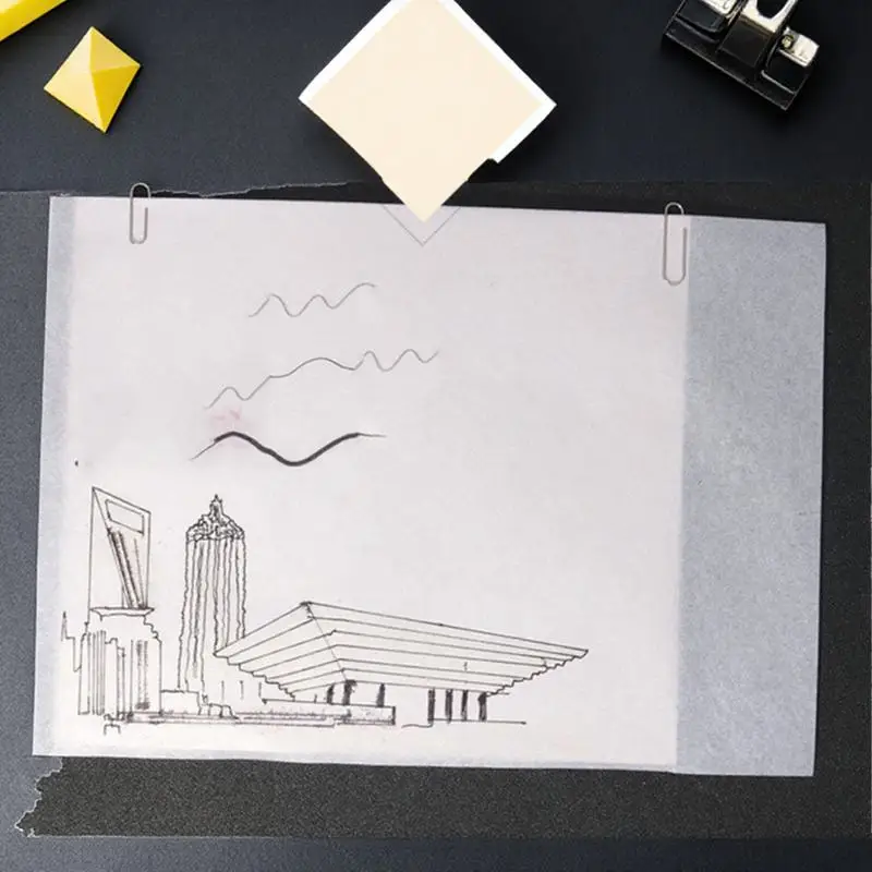 Рисунок 2 - Белая полупрозрачная калька для рисования