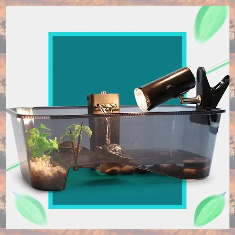 2025 Trend 2X Open Turtle Tank With Terrace Water Turtle Box Brazilian Tortoise Tortoise Basin