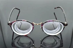 Clara Vida Eyeglasses Glasses Custom Made Women High Myopic Nearsightness Myodisc Glasses -1600