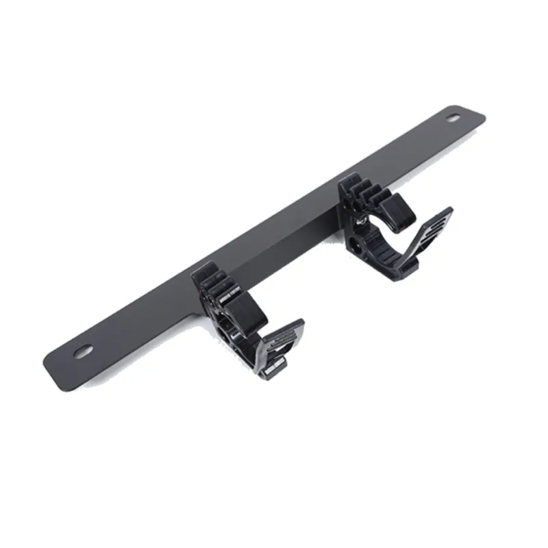 

For Subaru Crosstrek 2024-2025 Aluminum Alloy Black Car Under Seat Flashlight Holder Bracket Interior Car Accessories