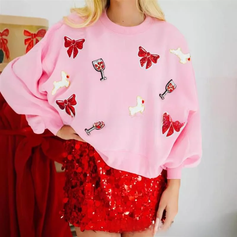 Halloween Long Sve losse hoodie dames comfortabele katoenen trui sweatshirt herfst winter faion streetwear