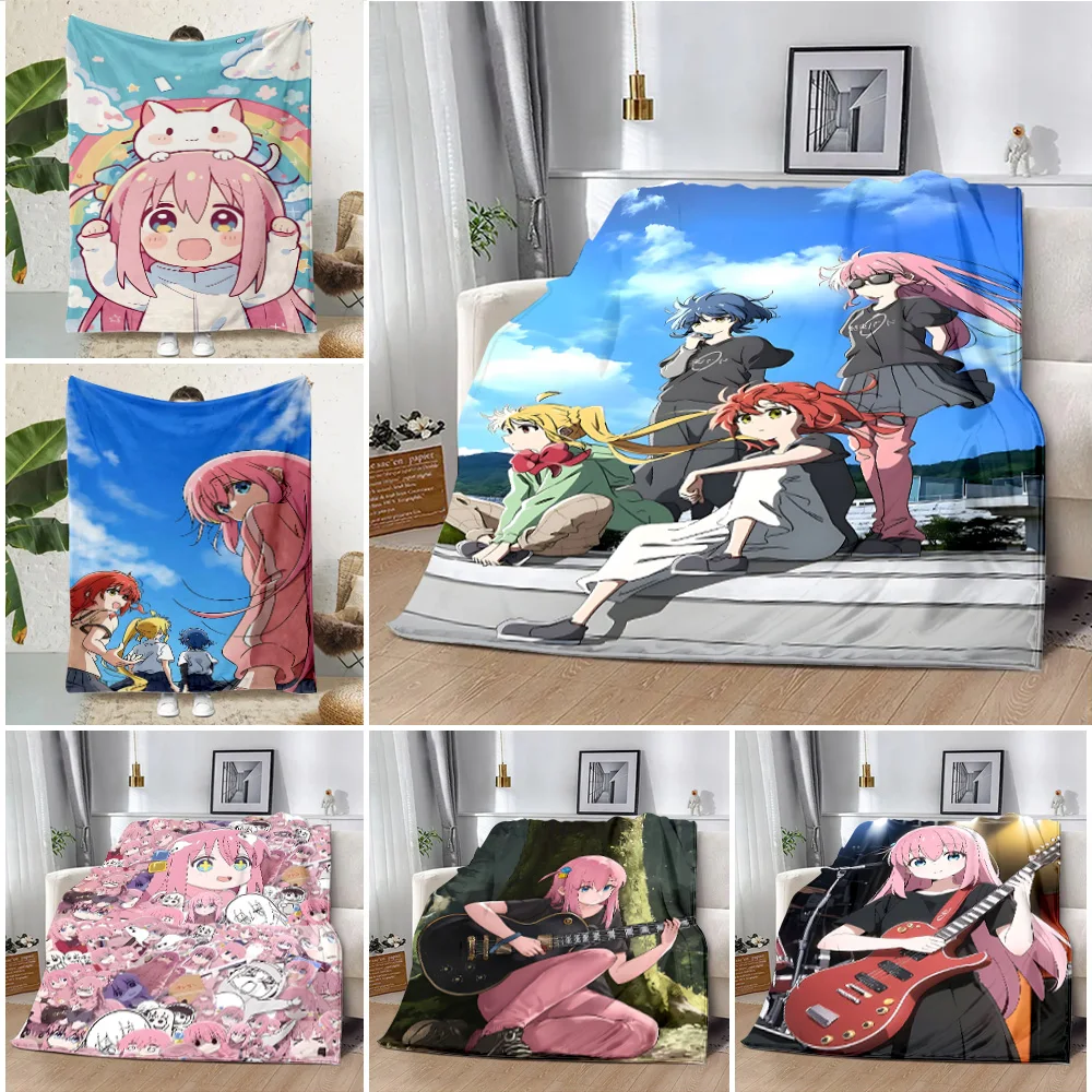 the rock Printed Blanket Picnic Blankets Warm Blanket Soft and B-BocchiS Comfortable Blanket Home Travel Birthday Gift