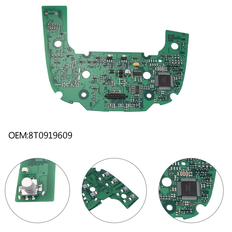 MMI Multimedia Interface Control Panel Circuit Board Circuit Board LHD With Navigation For  A4 A5 Q5 2009-2012 8T0919609