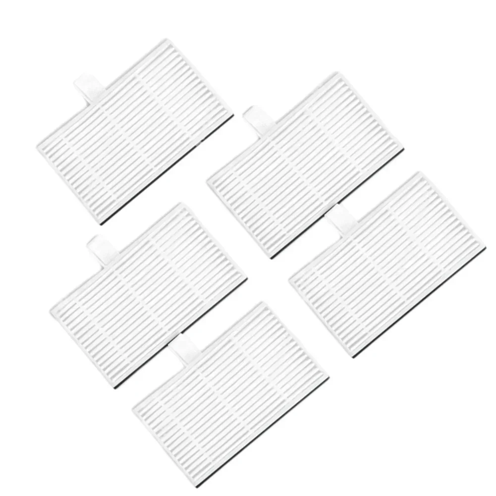 5pcs Filters For Midea S5 Plus   For Cecotec For Conga 2299 Ultra Robot Vacuum Cleaner Spare Replacement Filters Sweeper Parts