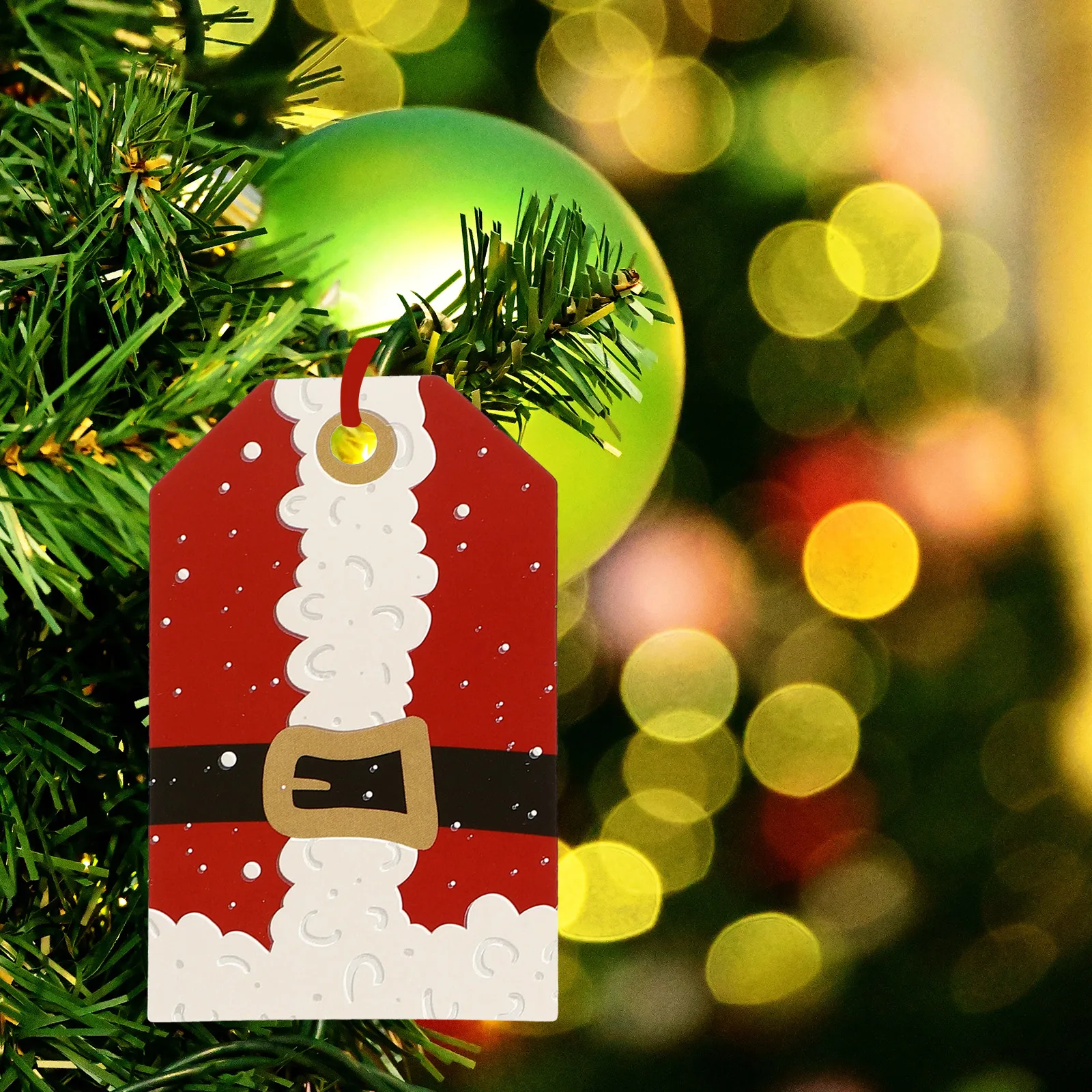 

24 Pcs Tree Decorative Labels Paper Tags Hanging Supplies Xmas Party Xmas Tree Pendant Elegant Design Fireplace Wall