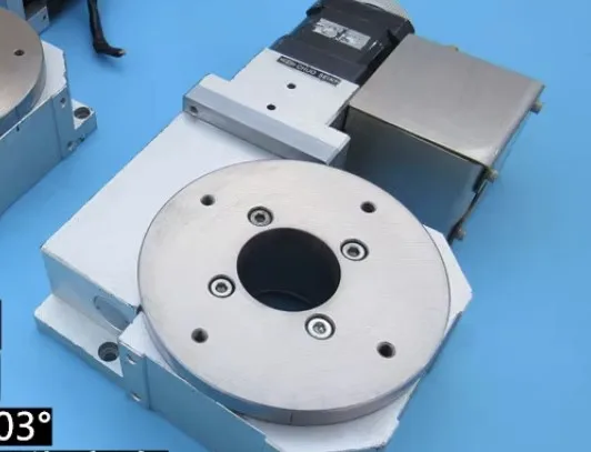 

Electric turntable rotary table MMT42 stepper motor turntable precision R-axis indexing plate rotates 360 °