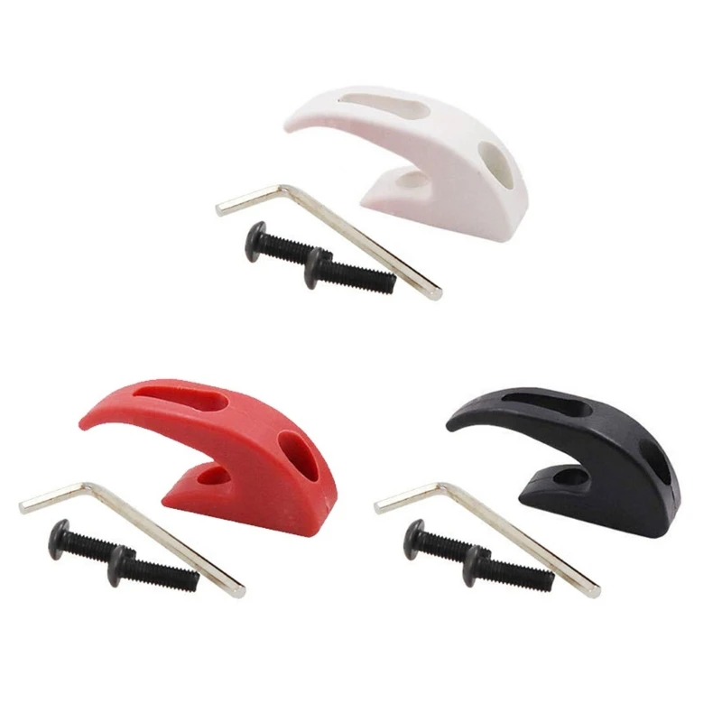 Electric Scooter Front Hook Gadget Handy Hanger Hanging Hook Electric Scooter Bag Hook, Front Hook with Screw Tool Set