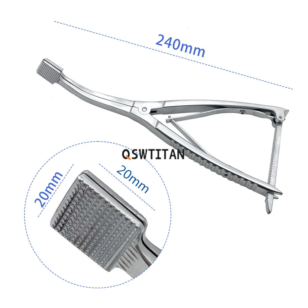 

Tibial Plateau Retractor Knee Joint Retractor Stainless Steel Orthopedic Instruments Knee Distractor Forceps Knee Joint Pliers