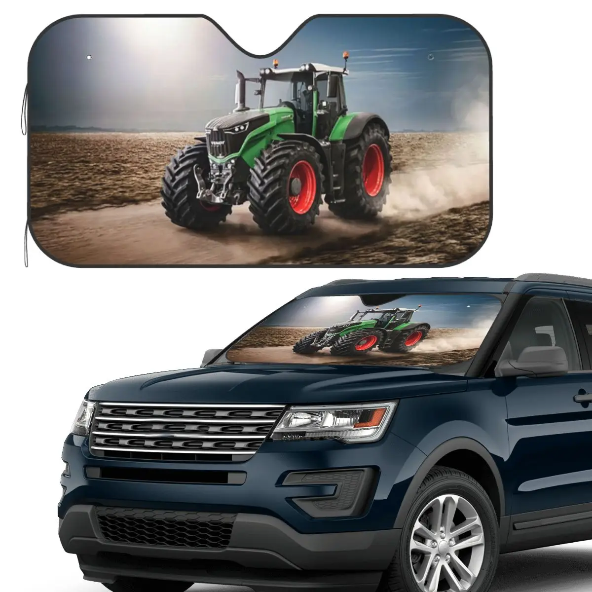 

Fendt Tractor Sunshade Windscreen Car Front Windshield Window Sun Visor Accessories Covers