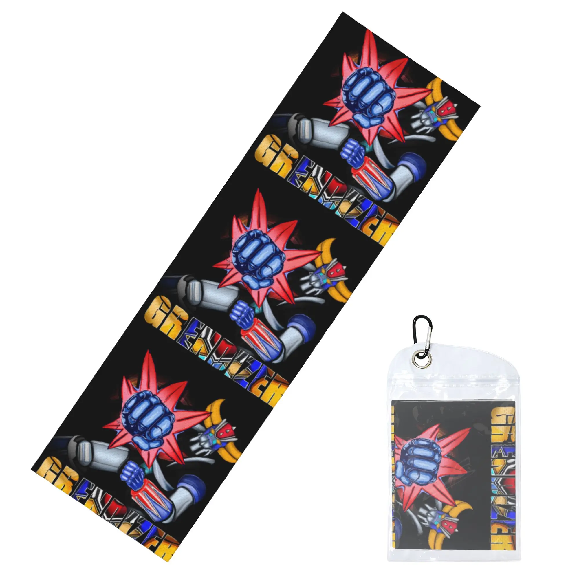 UFO Robot Mazinger Z Cold Exercise Towel Anime Manga  Yoga And Fitness Running Activities Travelling Swimming Camping Towels