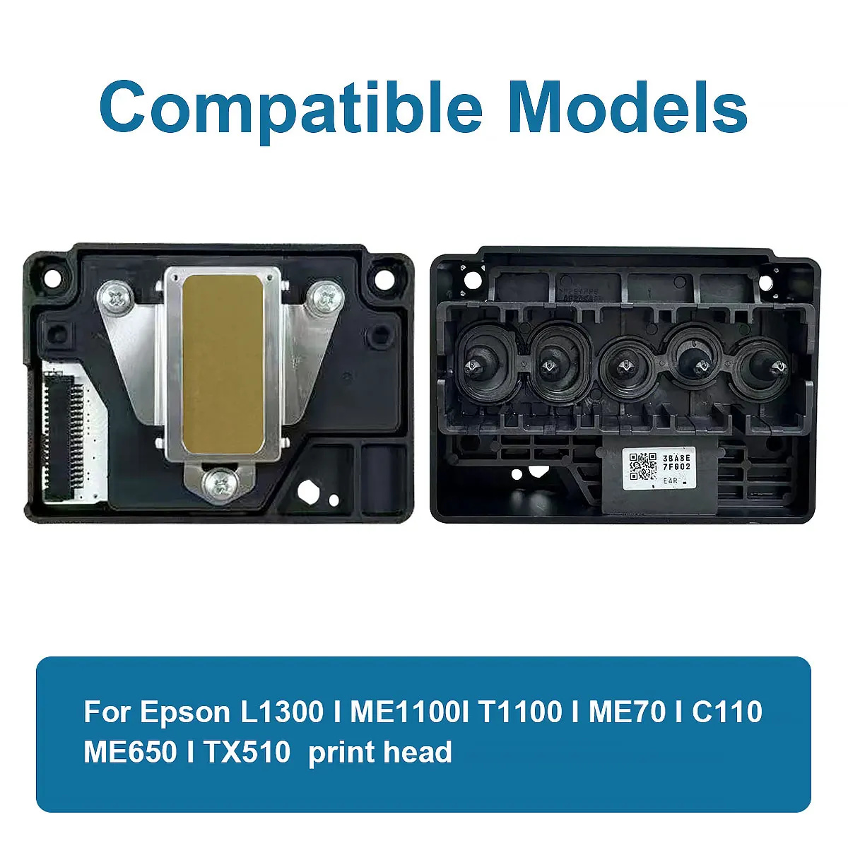 หัวพิมพ์ SUIXING L1300 ของแท้ รุ่น F185000 สำหรับเครื่องพิมพ์ EPSON T1110 T110 T30 T33 C10 C110 C120 C1100 ME1100 ME70 ME650 TX510