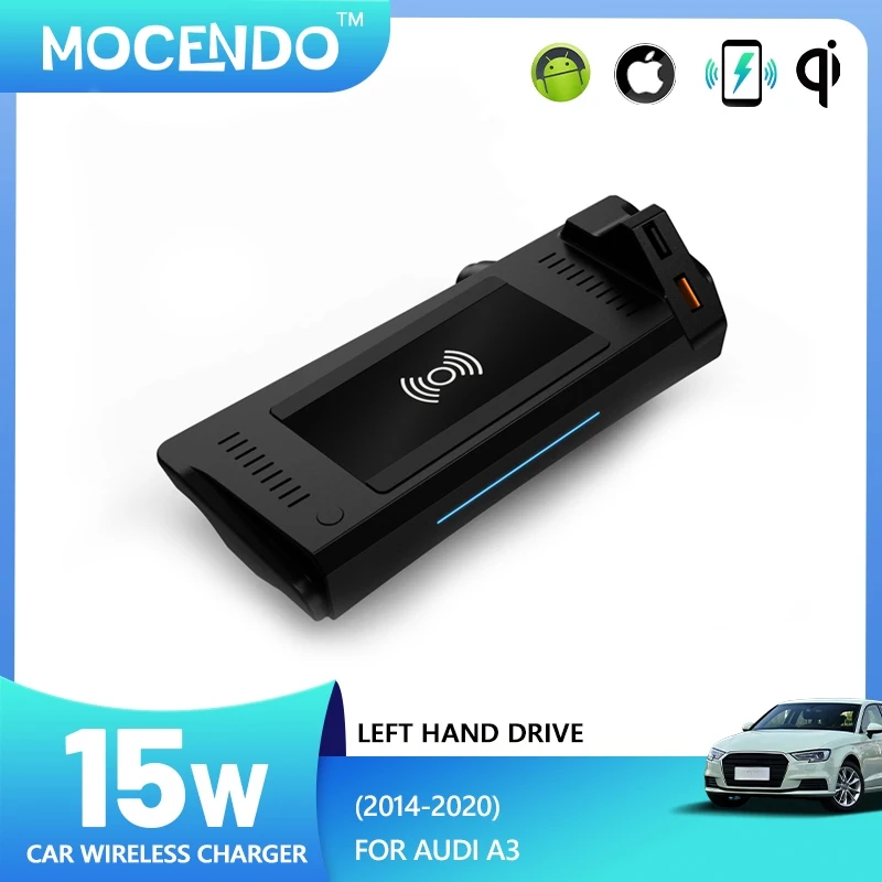 

Car Wireless Charging For Audi A4L A5 S5 S4 2017 -2024 fast phone charger Charging Plate car Accessories car charger adapter
