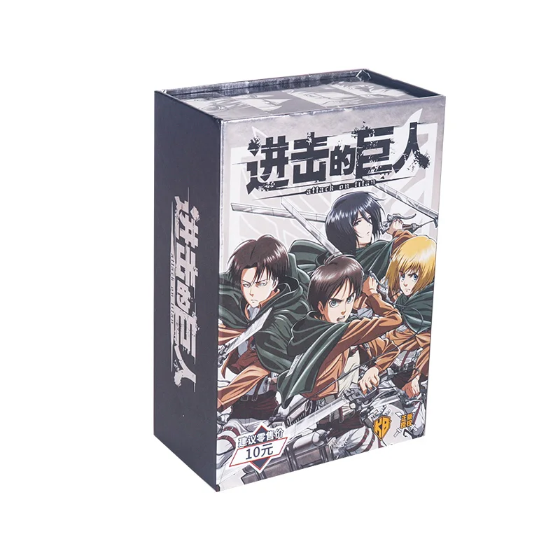 noenname_null-карты-«Атака-Титанов»-Эрен-Микаса-сезон-1-комплект-редкого-ограниченного-выпуска-подарок-на-фестиваль-аниме-официально-лицензированный-подарок