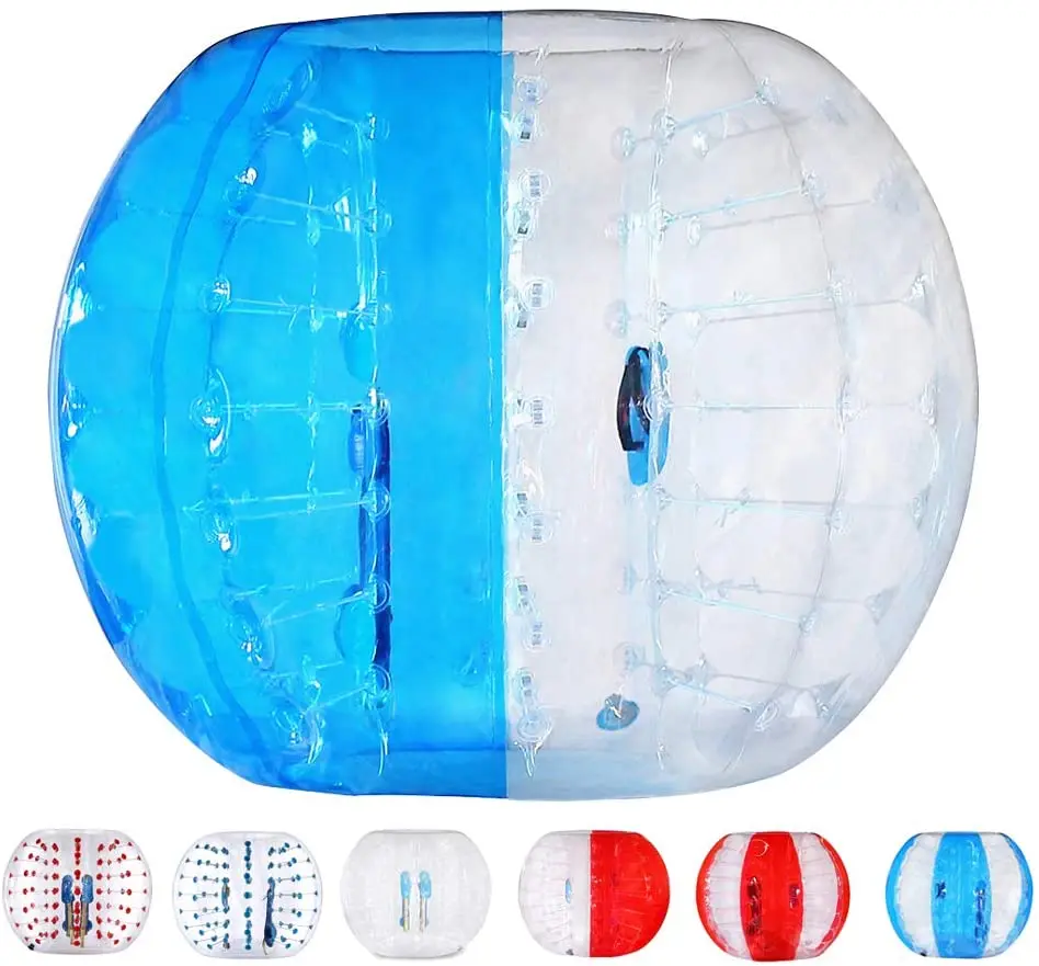 Free Shipping 1.5m(4.9ft) Inflatable Bubble Soccer Ball Bumper Bubble Ball Zorb Ball Air Bubble Soccer Ball Bubble Football