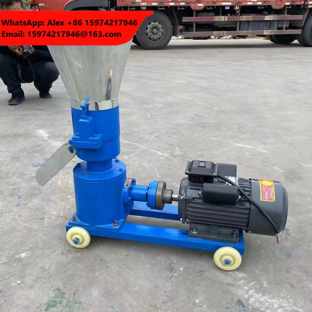 High Productivity Animal Poultry Cattle Chicken Fish Feed Pellet Making Machine New Condition Feed Processing Machine