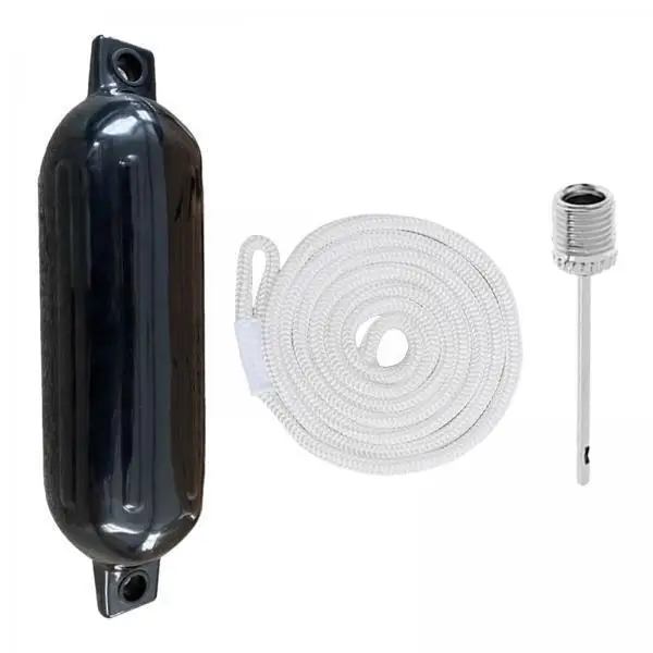 

PVC Marine Boat Fender Bumper Dock Edge Inflatable Protection Accessory for Small Boats and Yachts