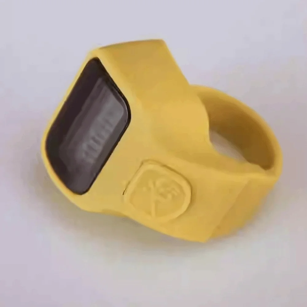 ABS Hand Clicker Counter Portable Digital Finger Counter Running Timer Digit Counter Clicker LCD Electronic Finger Counter