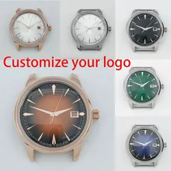 40mm NH35 Watch Case NN35 Dial for NH35 Case NH35  Automatic Movement Customizable Logo Stainless steel case Watches Accessorie