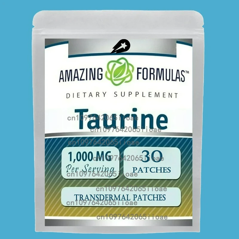 

Трансмические патчи Taurine, прочность мышц, фокус, память -30 патчей, поставка на один месяц