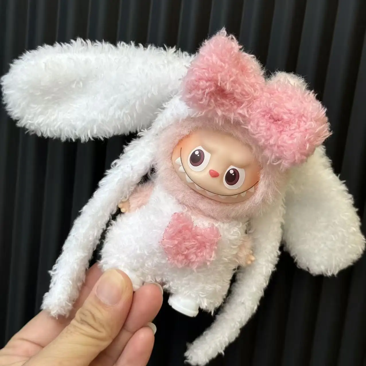 Mini Labubu Clothes Dress Pants Set For 10.5cm Labubu V4 The Monsters Pin Doll Clothes Outfit Accessories Ropa Labubu