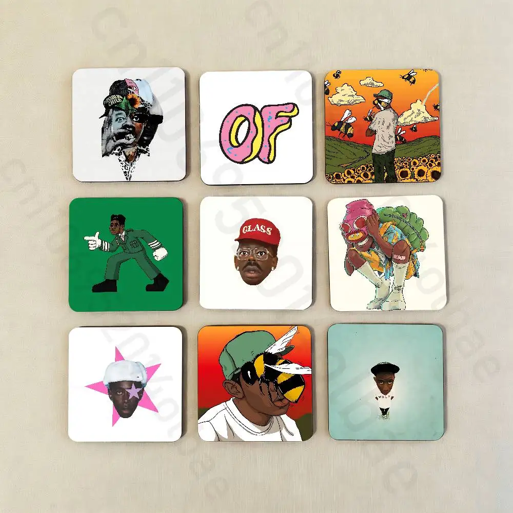 

Rapper T-Tylers The Creatorv Fridge Magnet Personalized Magnetic Durable Plastic Square Picture Surface Fridge Magnets