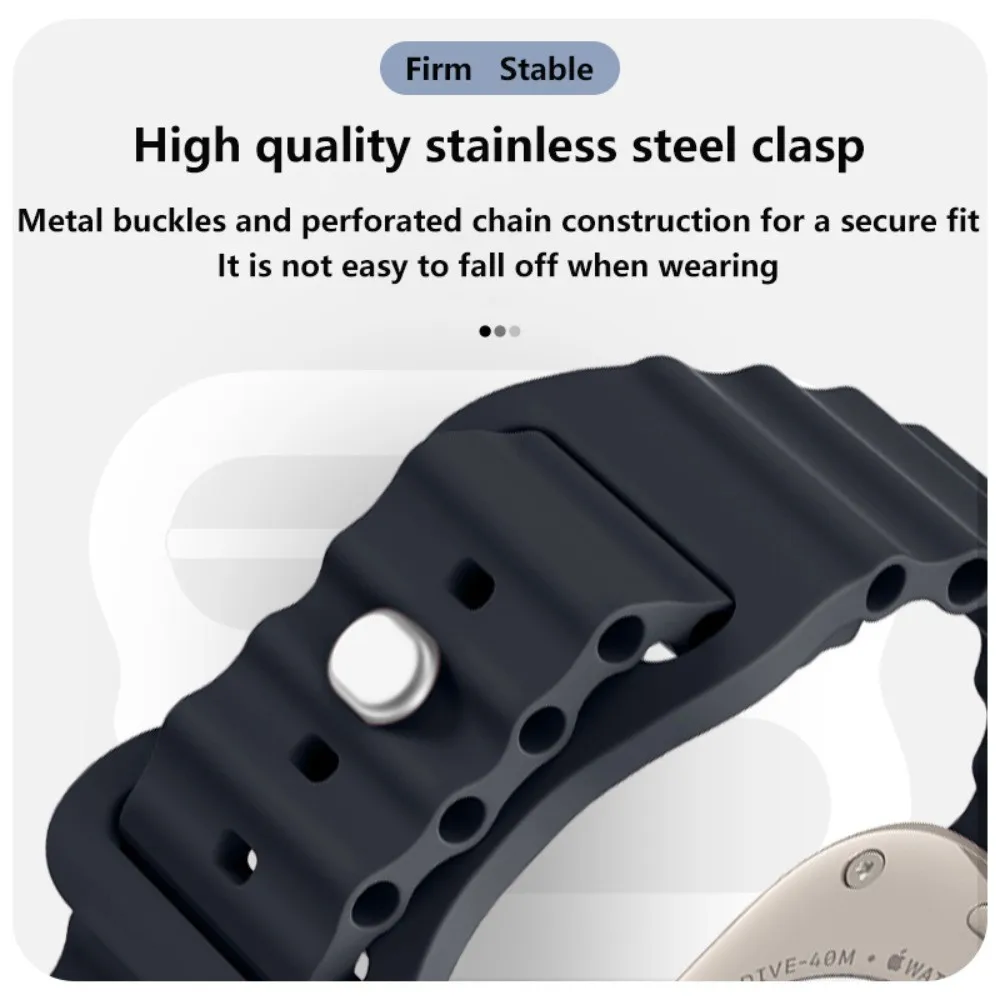 Glass Case+Silicone Band For Apple Watch 38mm 42mm 40mm 44mm 41mm 45mm 46mm Strap For iwatch 11 10 9 8 7 6 5 4 3 2 1 SE Bracelet