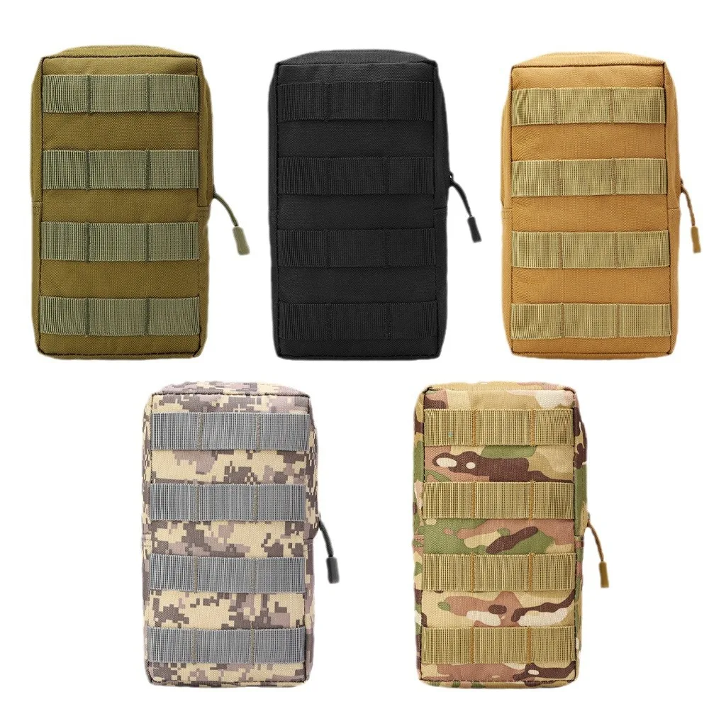 Outdoor Molle EDC Tool Pouch Phone Holder Mag Holster Utility Small Organizer Hiking Camping Hunting Accessories Waist Bag