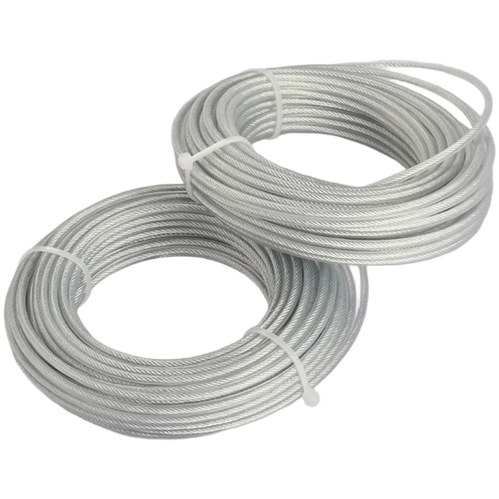 Steel Core Nylon Trimmer Line Supporting Efficient Lawn Maintenance Without Frequent Line Changes 2 Rolls of 10 Meters