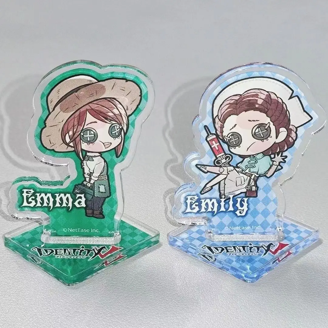 

Anime Identity Ⅴ Emma Woods Emily Dyer Cosplay Desktop Decoration Standing Sign Birthday Xmas Gift Send Friend Acrylic Ornament