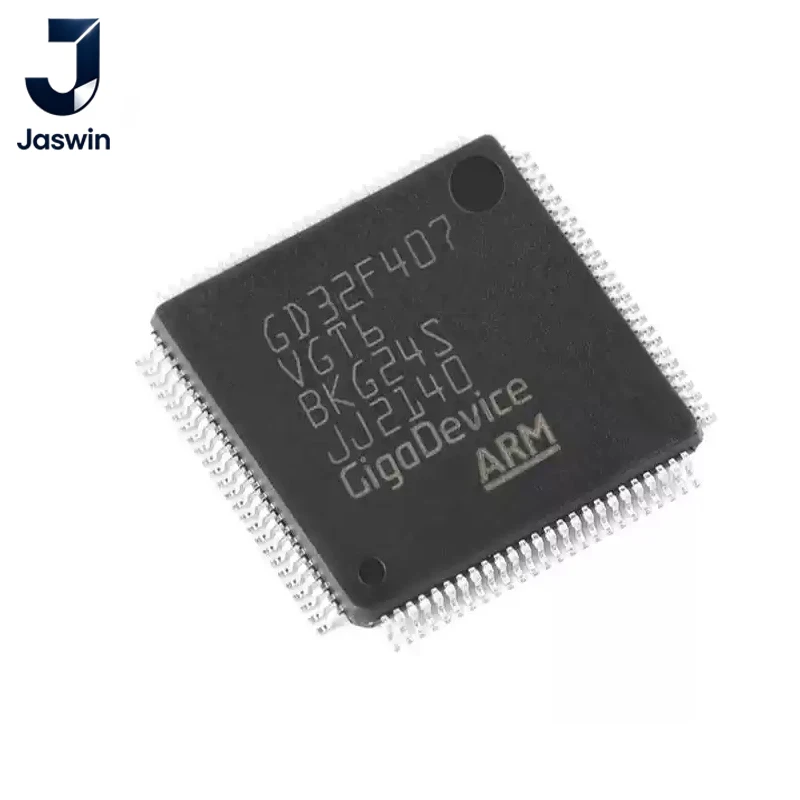5PCS GD32F407VGT6 LQFP-100 32-bit Cortex-M4 168MHz MCU Microcontroller Chip