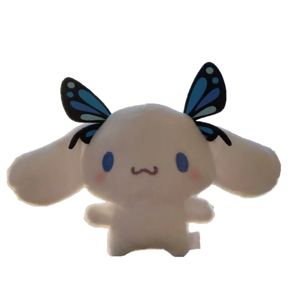 Sanrio Plush Cartoon Keychain Cinnamoroll Backpack Pendant Kuromi butterfly Cinnamoroll Bag Accessories Wings decoration Gift