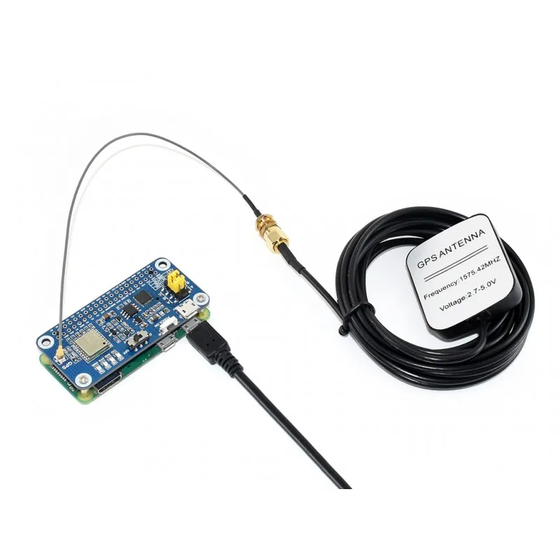 L76X Multi-GNSS HAT for Raspberry Pi, GPS, BDS, QZSS