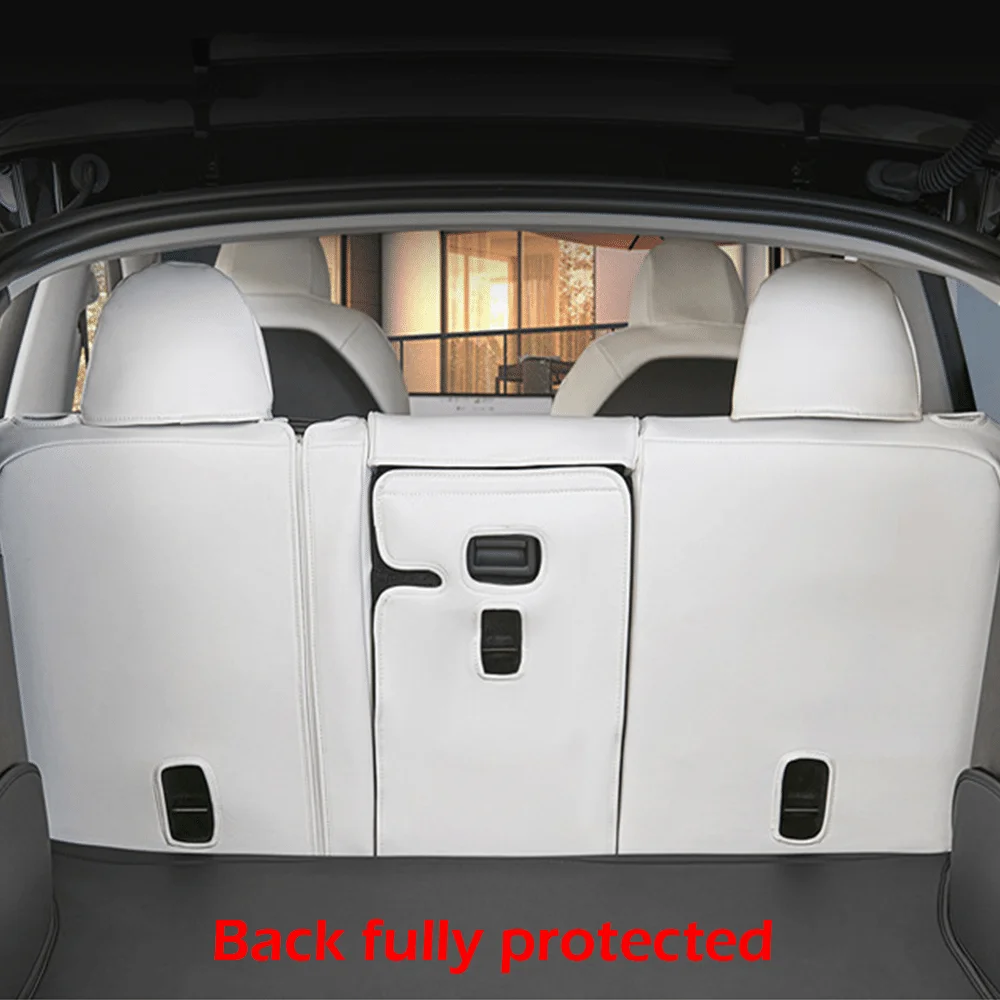 Coprisedile personalizzato Half Surround misura personalizzata per Tesla Model 3 Highland 2024 protezione per cuscino per seggiolino auto in pelle