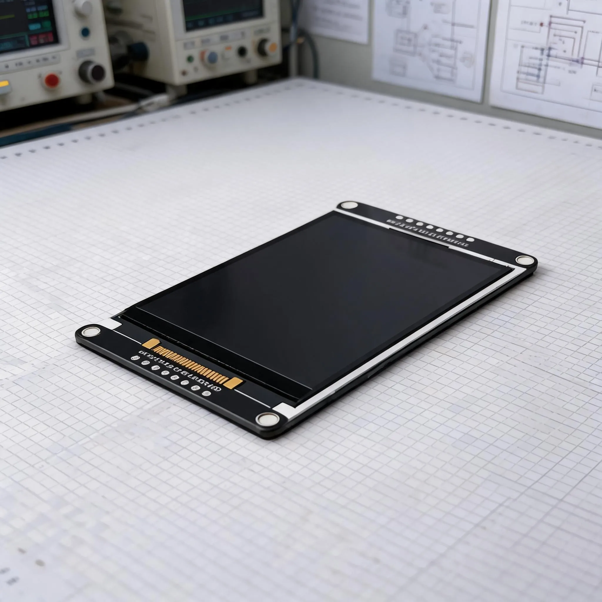 2.4 / 2.8‑Inch TFT LCD Display Screen Module, Driver Board With Pre‑Installed Character Library For DIY Electronic