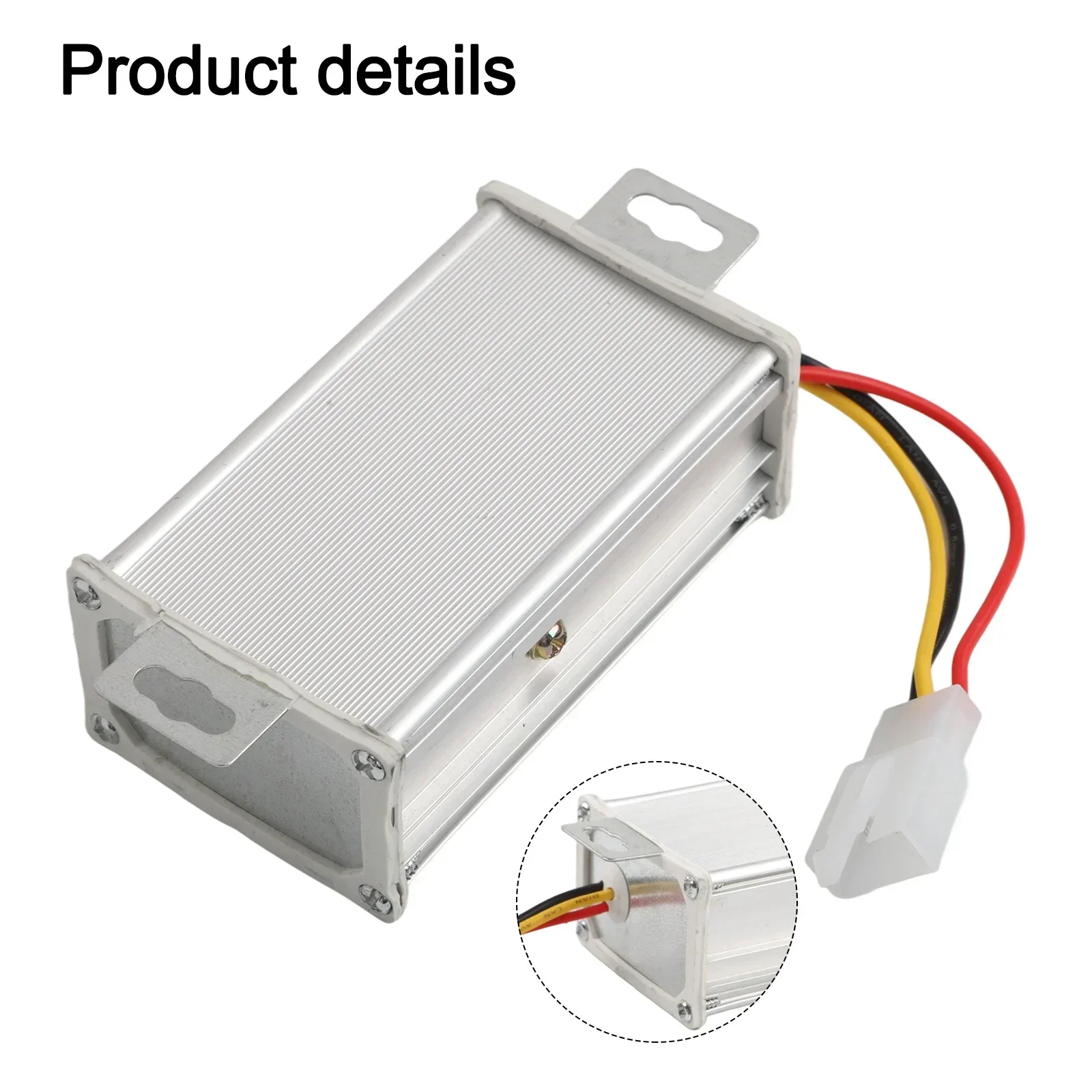 

36V 48V 72V to 12V 10A DC Converter Adapter for Electric Motorcycle Systems with Built in Safety and Protection Features