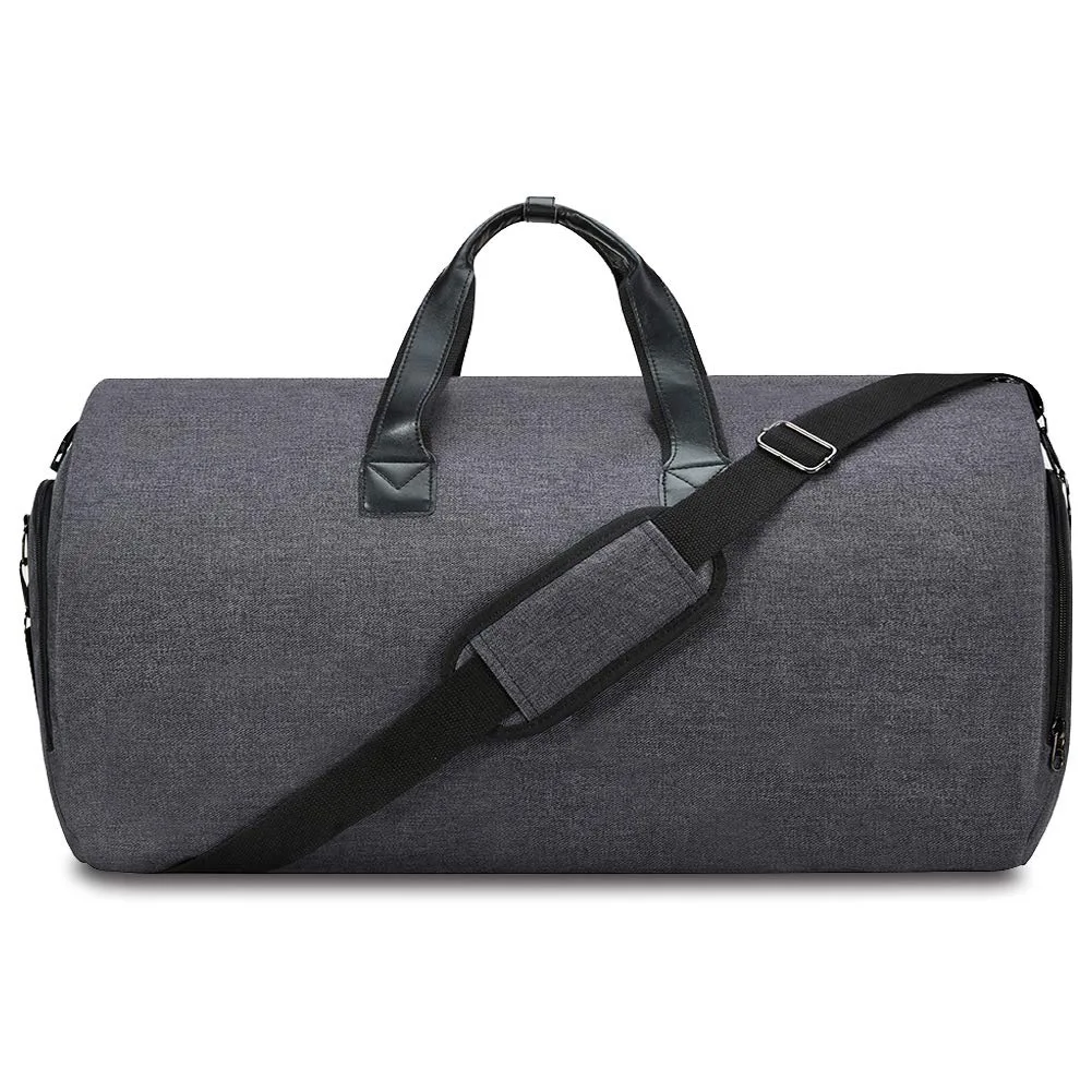 New Men's Portable Travel Bag Large Capacity Luggage Bag Multi functional Folding Suit Bag One Shoulder Cross Body Bag Wash Bag