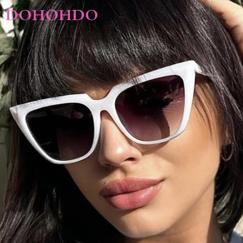 

Fashion Personality Square Sunglasses Women Luxury Brand Design Vintage Cat Eye Shades Classic Outdoors Driving Sunglasses UV400