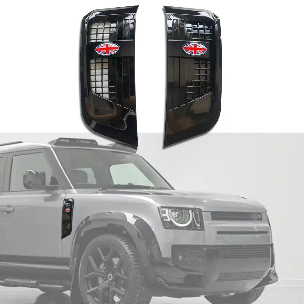 

2x for Land rover defender 2020 parts Side Vent Grille Tuning Car auto parts tuning air side vents Grille