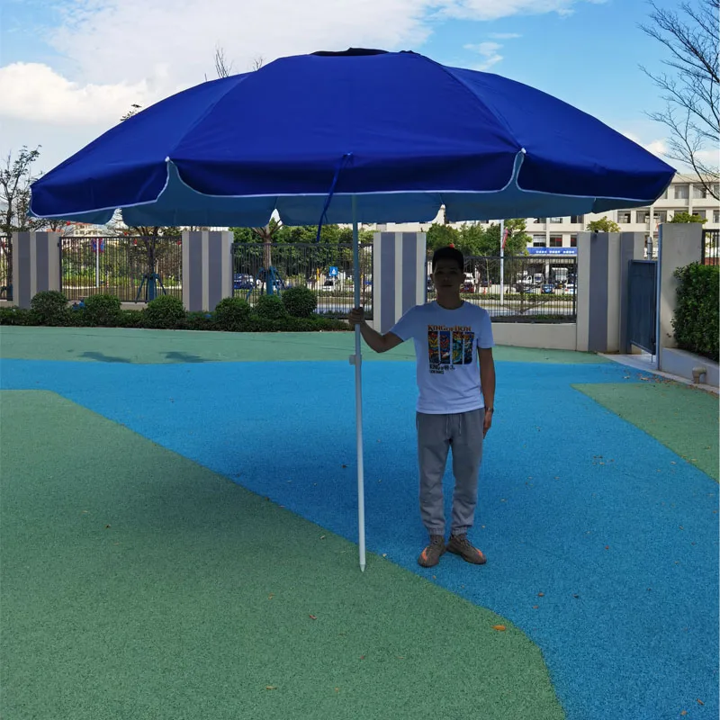 Outdoor Large Terrace Beach Windproof Folding Patio Umbrella With Stand Furniture Beach Tassel Umbrellas Summer Picnic Umbrella