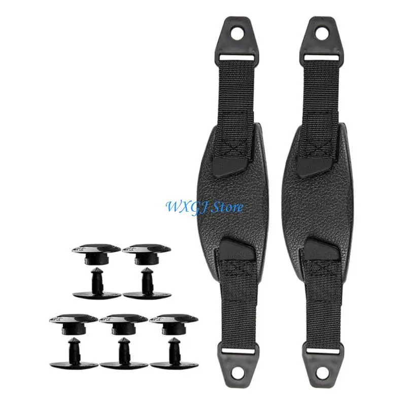 37JE Adjustable Hole Shoes Back Strap Fashion Beach Slippers Sandals Strap Sandals Detachable Laces Easy to Install