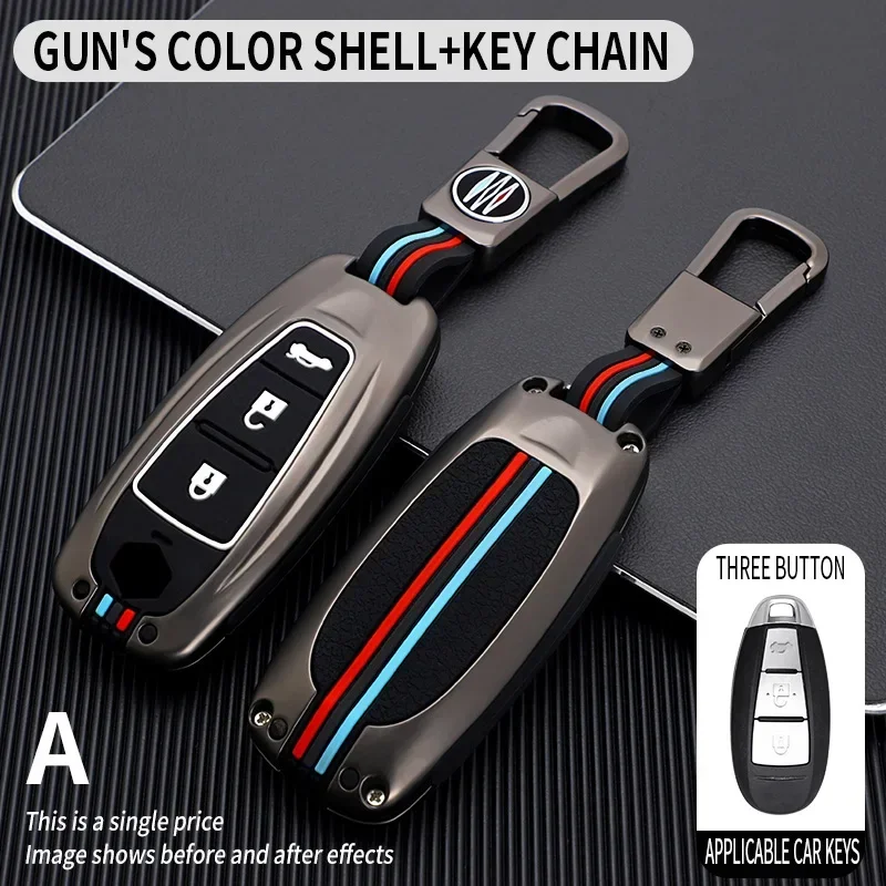 

Car Remote Key Fob Shell Cover Case For Suzuki Vitara Swift Ignis Kizashi SX4 Baleno Ertiga 2016 2017 2018 2019 Keychain