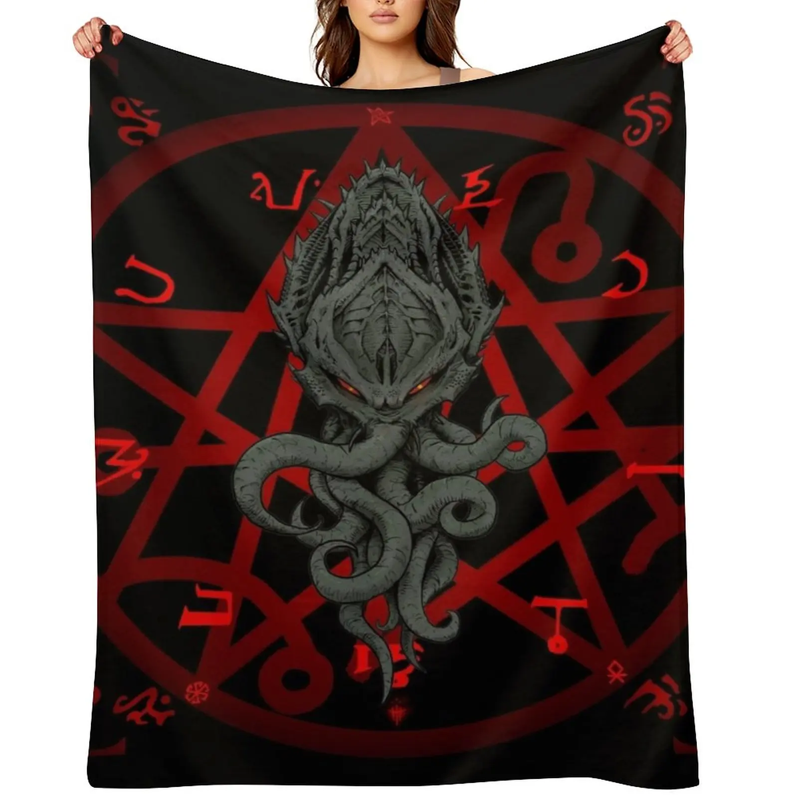

Rise of Cthulhu Throw Blanket decorative For Baby for babies Warm Blankets