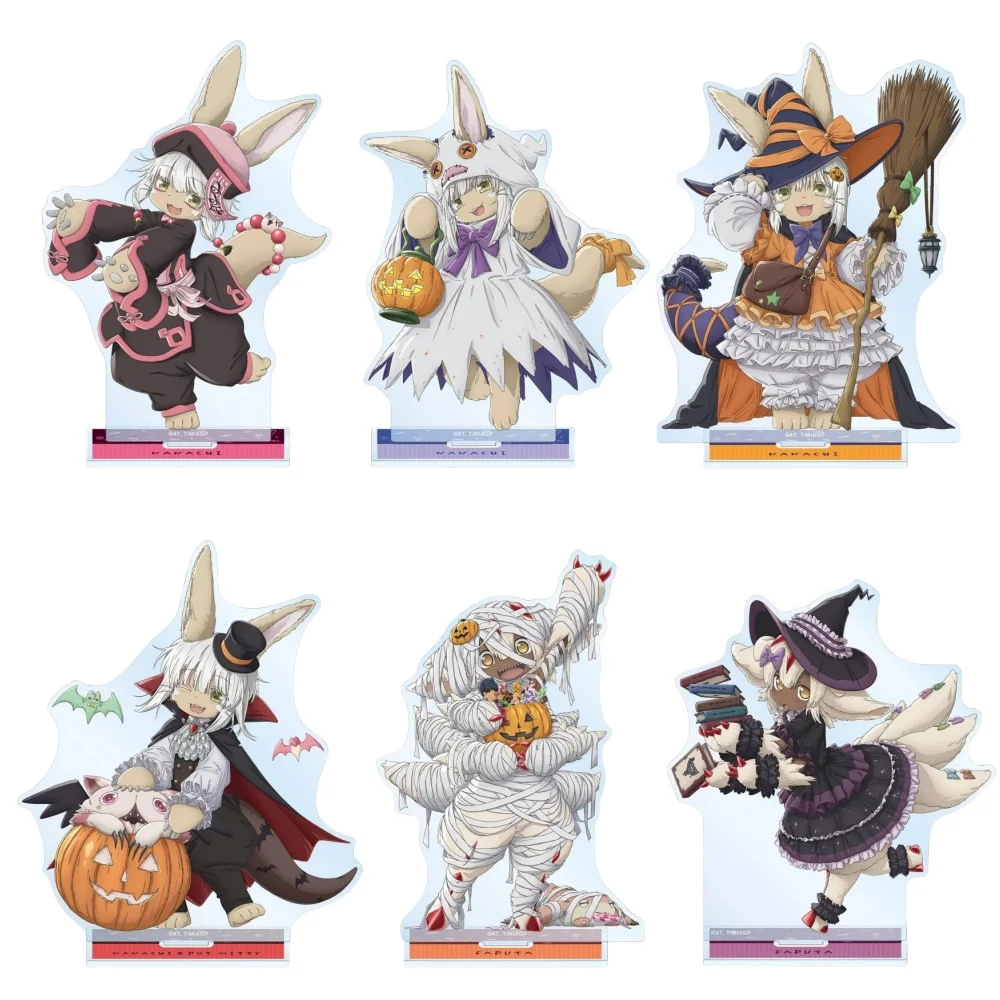 

Guo Xiao Luo Anime Store The Golden City of the Scorching Sun Faputa Nanachi Ghost Mummy Halloween Acrylic Stand Desktop Decor
