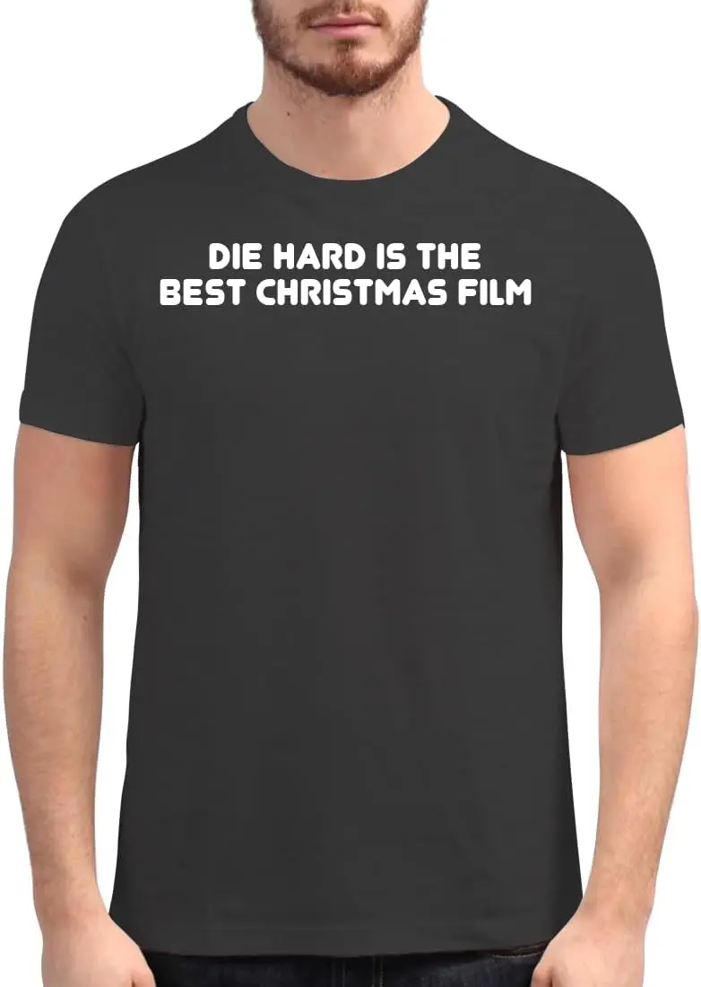 Die Hard is The Best Christmas Film - Men's Soft Graphic T-Shirt