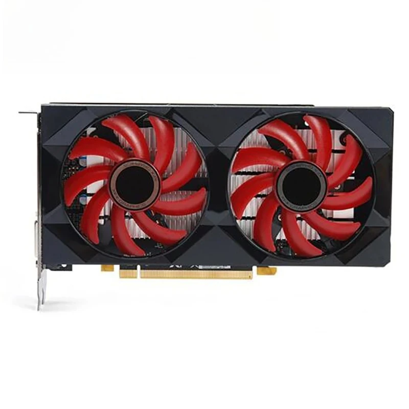 Used XFX RX 560 4GB Video Cards GPU 128 Bit For AMD Radeon RX560D Graphics Cards GDDR5 Desktop Computer