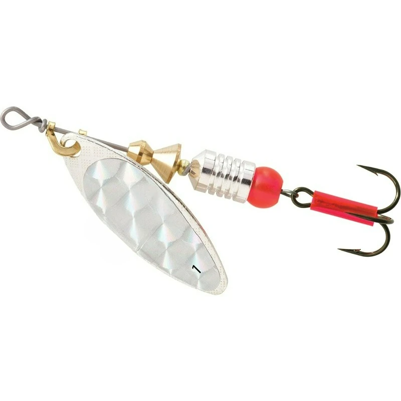 Long Inline Spinner, 1/6 Oz, Rainbow