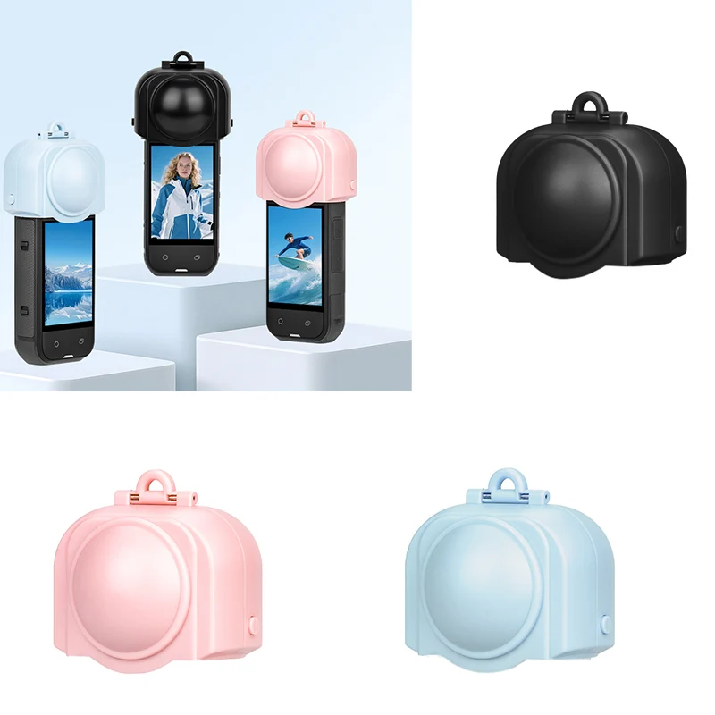 

Suitable for Insta360 X5 lens protective cover, action camera lens protective cap, dustproof and scratch-resistant accessory