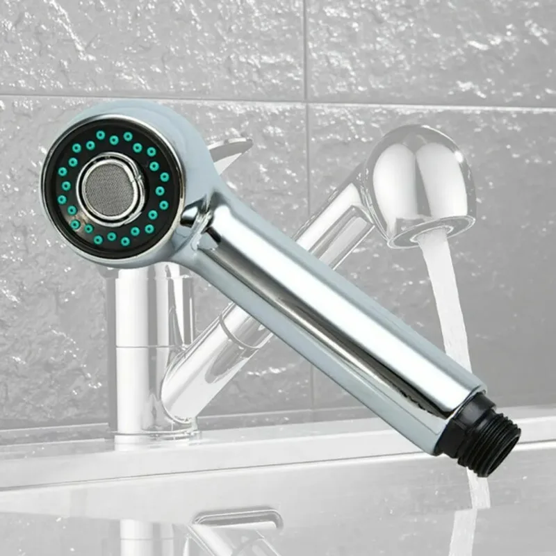 New 1*Spray Head 18*7cm 2 Function Replacement Pull Out Spray Shower Kitchen Mixer Tap Setting Spare
