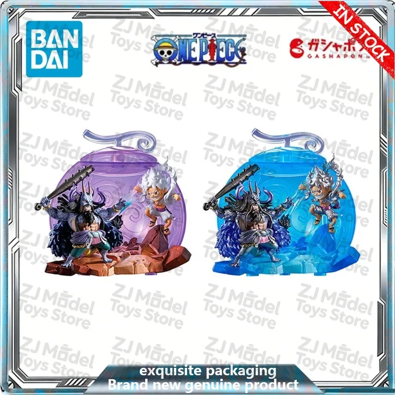 

BANDAI One Piece Nika Luffy Devil Fruit Action Figure Gashapon Capsule Toy Vol.01 Anime Collectible Model Gift Official